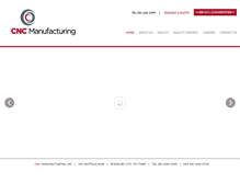 Tablet Screenshot of cnc-mfg.net