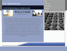 Tablet Screenshot of cnc-mfg.com